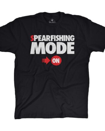t shirt spearfishing mode on nero
