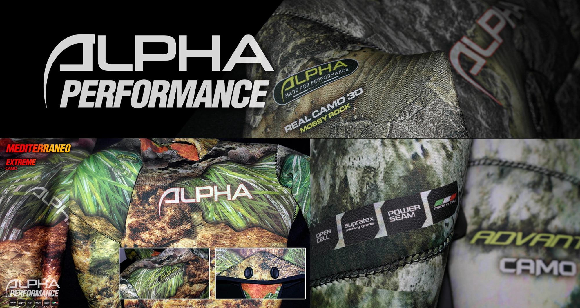 Neoprene fodere e finiture Alpha